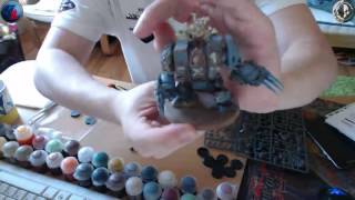 GER Creative Hacky baut und bemalt eine Warhammer 40kFigur [upl. by Teressa]