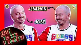 José y J Balvin se entrevistan mutuamente para probar qué tan bien se conocen [upl. by Orton]