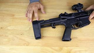 SB Tactical PDW AR15 Pistol Brace Review [upl. by Wake]