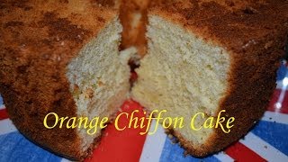 ORANGE CHIFFON CAKE FILIPINO VERSION [upl. by Melc]