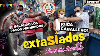 PAYASITO olvida todos sus chistes en duelo con Orderique  Extasiados en MERCADO HUÁSCAR [upl. by Eiggam]