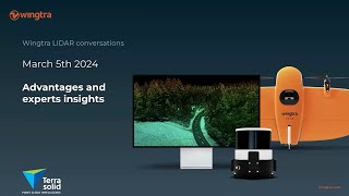 Highlights from Webinar Wingtra LIDAR  advantages and expert insights [upl. by Curson]