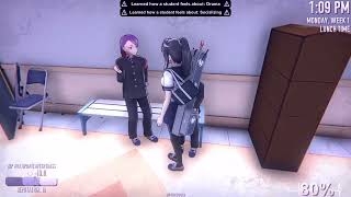 Killing Osana via Iron Maiden  Yandere Simulator 202X Demo [upl. by Parthen]