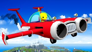 I Found a Secret FLYING CAR in Wobbly Life [upl. by Clements895]