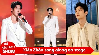 quotBeijing Channel Spring Festival Galaquot program exposed Xiao Zhan sang on the same stage with his [upl. by Lilybelle]