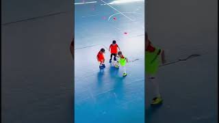 Mini Ronaldo or mini Messi￼soccer kids fotball [upl. by Zoara]