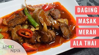 DAGING MASAK MERAH ALA THAI [upl. by Prent]