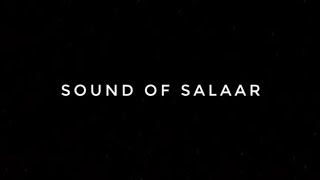 SOUND OF SALAAR SLOW  REVERB [upl. by Roht467]