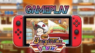 BurgerTime Party  Gameplay Nintendo Switch [upl. by Nylitak]