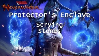 Neverwinter  XBOX ONE  Scrying Stones  Protectors Enclave Zone 1  Collectibles [upl. by Nyrhtak216]