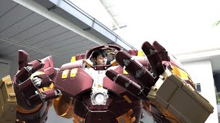 HulkBuster IronMan Suit Up Short Animated Film [upl. by Oigimer]