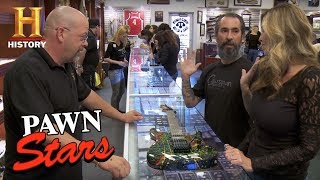 Pawn Stars Phil Collens Jackson Guitar  History [upl. by Isaak964]