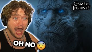 THE ARMY OF THE DEAD IS HERE Game of Thrones S2E9 Reaction [upl. by Noy]