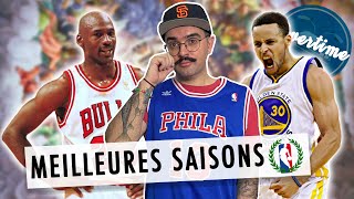 📆LES MEILLEURES SAISONS RÉGULIÈRES ALLTIME EN NBA📆 [upl. by Denbrook]