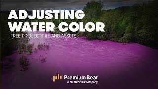 Adjusting the Color of Water in AE  PremiumBeatcom [upl. by Liag142]