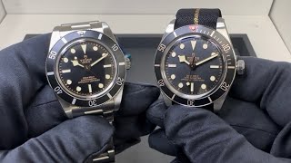 Tudor Black Bay 54 vs Black Bay 58 [upl. by Lindon826]