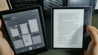 Review Kindle oasis 2 2022 rồi còn đáng mua không so màn với oasis 3 libra 2 clara [upl. by Eirroc]