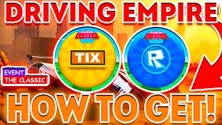 Where To Find ALL TIX in DRIVING EMPIRE [upl. by Xever]