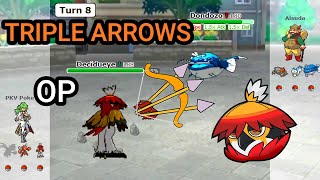 Hisuian Decidueyes Signature Move is Busted Pokemon Showdown Random Battles High Ladder [upl. by Aderb773]