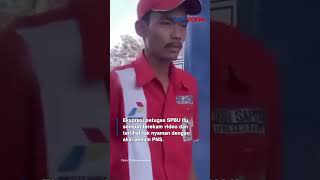 Beli Bensin Rp10 Ribu Pengendara Berseragam PNS Bikin Petugas SPBU Tak Nyaman [upl. by Eigla981]