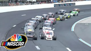 NASCAR Whelen Modified Tour Whelen 100  EXTENDED HIGHLIGHTS  71721  Motorsports on NBC [upl. by Locke]