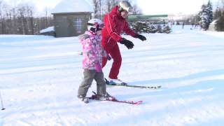 Sinitier au ski  conseils débutant 2 [upl. by Etteuqaj]