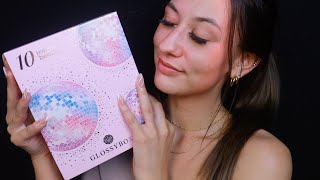 ASMR Glossybox Unboxing August 2021 💗 tapping amp whispering [upl. by Ayian]