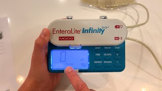 How to Use an Infinity EnteraLite Feeding Pump [upl. by Anaugahs]