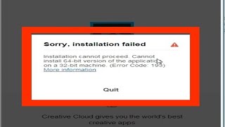 Installation Cannot Install 64 bit Version [upl. by Strawn]