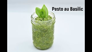 Recette de Pesto au Basilic facile et rapide [upl. by Leone]