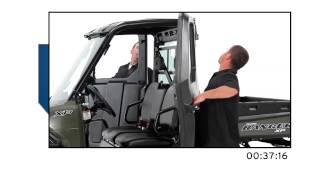 Polaris Ranger XP 900 PROFIT cab accessories [upl. by Ruckman599]