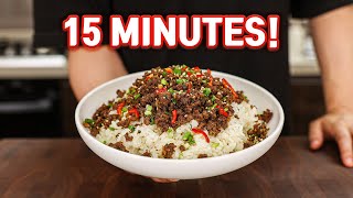 These 15 Minute Ground Beef BULGOGI Will Change Your LIFE 2 WAYS [upl. by Murrell596]