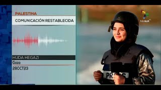 Las telecomunicaciones se restablecen lentamente en la Franja de Gaza [upl. by Eannej]