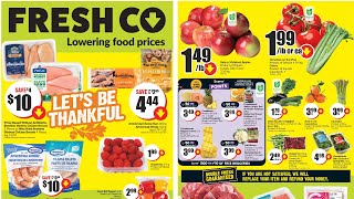 FreshCo Flyer Canada 🇨🇦  October 08  October 11 [upl. by Alyakcim]