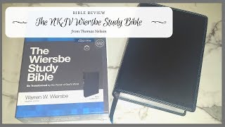 Bible Review  The Wiersbe Study Bible [upl. by Marylee]