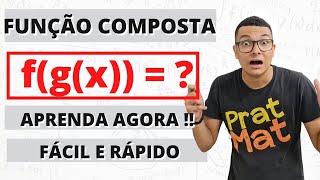 🛑FUNÇÃO COMPOSTA FÁCIL E RÁPIDO  APRENDA AGORA [upl. by Bartie]