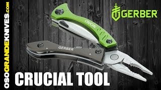 Gerber Crucial Tool MultiTool Overview  OsoGrandeKnives [upl. by Rexanne]