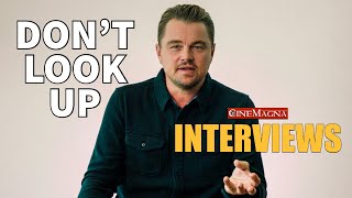 Dont Look Up Movie Cast Interviews [upl. by Irrehs461]