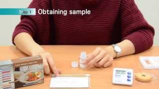 Agitest Gluten Food Allergen Rapid Test [upl. by Hamann]