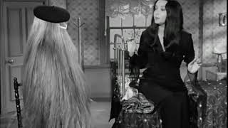 The Addams Family  Morticia Talks Like Cousin Itt [upl. by Origra]