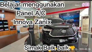 Cara menggunakan Panel AC pada Toyota Innova Zenix 2023 in depht [upl. by Wivina601]