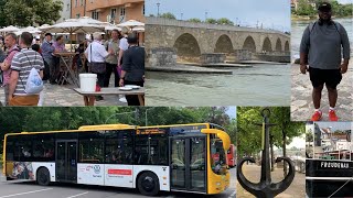 Regensburg Germany  12thCentury Stone Bridge [upl. by Baptista822]