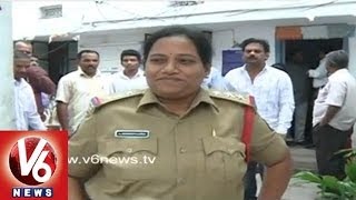 Woman Police CI Madhavilatha Constable Meena Kumari  She [upl. by Donell]