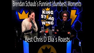 Brendan Schaubs Funniest dumbest Moments  Chris DElias Best Roasts [upl. by Ternan]