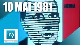 10 mai 1981  Soirée électorale élection présidentielle 2ème tour  Archive INA [upl. by Nicoli]