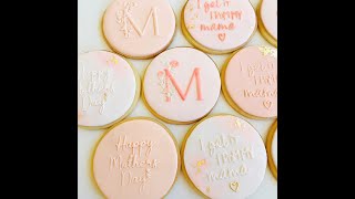 Using our Mothers Day Reverse Cookie Stamps [upl. by Cocks]