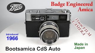 1966 Bootsamica CdS Auto  35mm Film Camera [upl. by Lydell83]