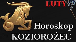 Horoskop LUTY 2022  KOZIOROŻEC [upl. by Atnahc]