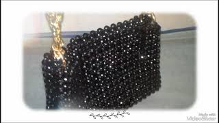 making of beaded bag customize your bag beaded items available [upl. by Toffey445]