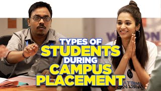 ScoopWhoop Types Of Students During Campus Placement [upl. by Knute]